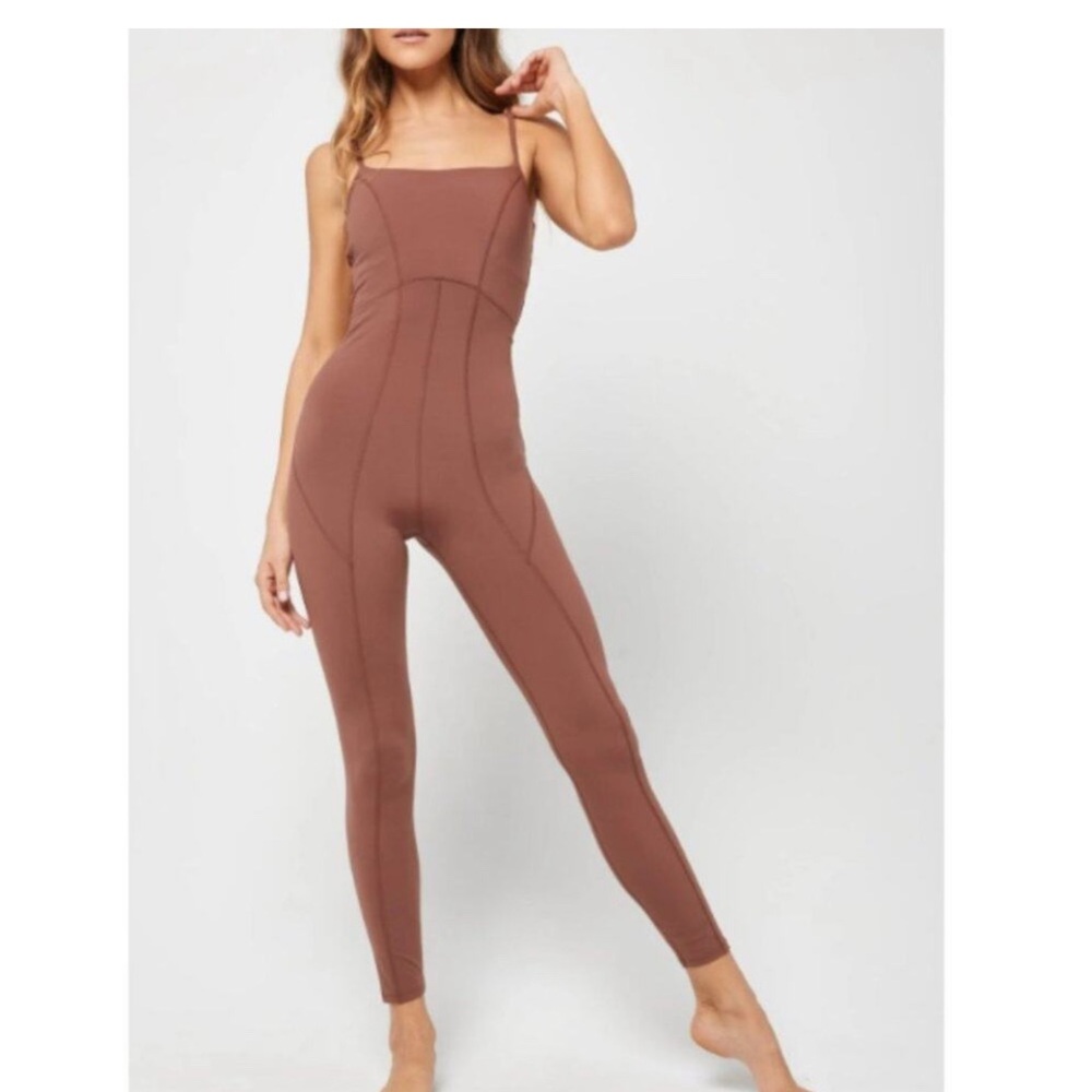 L*Space Brown Jumpsuit